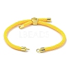 Nylon Cords Bracelet Makings Fit for Connector Charms AJEW-P116-01G-2