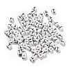 Opaque Acrylic Beads OACR-S076-01T-1