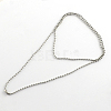 304 Stainless Steel Ball Chain Necklace Making NJEW-R225-06-1
