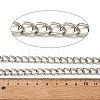 Aluminium Twisted Curb Chains CHA-K001-06P-2