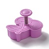 Fruit Themed PET Plastic Cookie Cutters DIY-K056-15-3