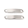 201 Stainless Steel Connector Charms STAS-K265-02B-P-1