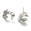 Brass Stud Earring Findings KK-K388-10P-2
