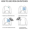 2 Sets Computerized Embroidery Cloth Iron On Patches DIY-GF0006-01-5