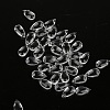 5Pcs Transparent Glass Beads GLAA-PW0001-25A-1