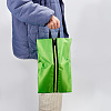WADORN 6Pcs 3 Colors Rectangle Oxford Fabric & Nylon Waterproof Shoes Storage Zipper Bags ABAG-WR0001-07-3