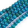 Synthetic Chrysocolla Beads Strands X-G-F647-02-A-01-1