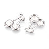 304 Stainless Steel Pendants STAS-T065-76P-2