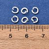 Brass Open Jump Rings KK-G604-08S-20-3