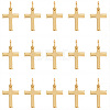 30Pcs Brass Pendants ZIRC-SC0001-35-1