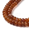 Natural Fire Crackle Agate Beads Strands G-G0004-A01-B-4