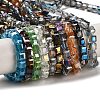 Electroplate Glass Beads Strands EGLA-D018-4x4mm-M3-2