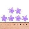 Frosted Acrylic Bead Caps X-MACR-S371-05A-747-4