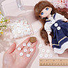 100Pcs Shell Buttons FIND-WR0012-85-3