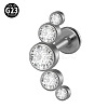 G23 Titanium Threadless Labrets WG33C7B-113-1