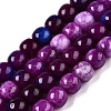 Dyed Natural White Jade Beads Strands G-T138-D26-4