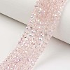 Electroplate Glass Beads Strands EGLA-A034-T6mm-L-2