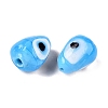 Handmade Evil Eye Lampwork Beads LAMP-T021-16C-2