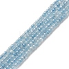 Natural Devil Blue Aquamarine Beads Strands G-G989-A03-1