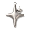 304 Stainless Steel Pendants STAS-H223-18AS-01-1