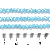 Opaque Glass Beads Stands EGLA-A035-P3mm-B08-4