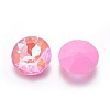 Faceted Glass Pointed Back Rhinestone Cabochons GLAA-L021-E-3
