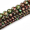 Baking Paint Glass Beads X1-DGLA-N003-6mm-B07-2
