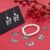 20Pcs 4 Style Halloween Alloy Enamel Pendants ENAM-SC0003-99-4