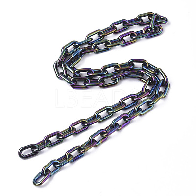 Acrylic Opaque Cable Chains X-PACR-N009-002-1
