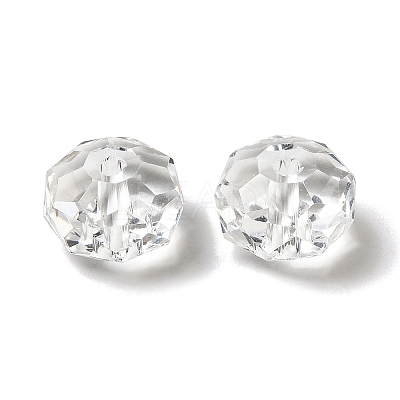 Transparent K9 Glass Beads GLAA-E048-01B-1