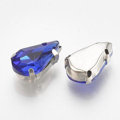 Sew on Rhinestone RGLA-T035-6x10mm-11-1