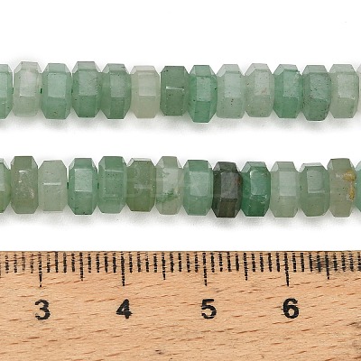 Natural Green Aventurine Beads Strands G-G317-A04-3x6mm-1
