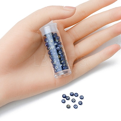 6/0 Opaque Glass Seed Beads SEED-YW0002-13M-1