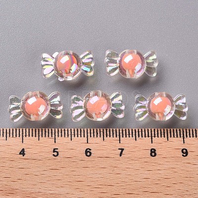 Transparent Acrylic Beads TACR-S152-03B-SS2109-1