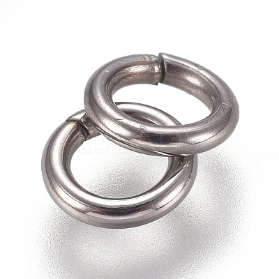 304 Stainless Steel Soldered Closed Jump Rings X-STAS-E482-15A-1