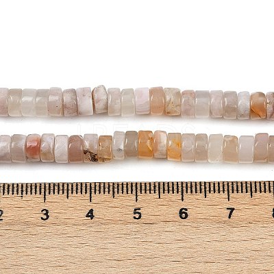 Natural Cherry Blossom Agate Beads Strands G-U029-C01-1