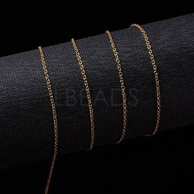 Ion Plating(IP) 304 Stainless Steel Cable Chains CHS-H009-25G-1