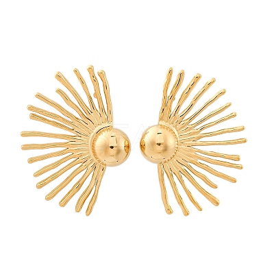 304 Stainless Steel Stud Earrings EJEW-Z098-07G-1