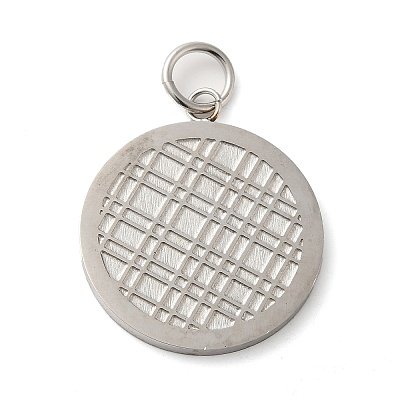 Non-Tarnish 304 Stainless Steel Pendants STAS-C086-05B-P-1