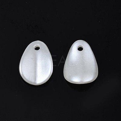 ABS Plastic Imitation Pearl Charms KY-T023-018-1