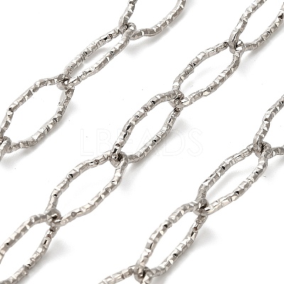 304 Stainless Steel Oval Link Chains CHS-A016-05P-A-1