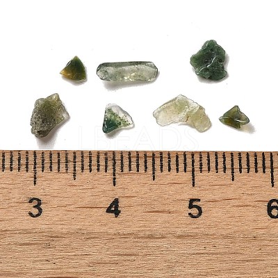Natural Moss Agate Beads G-O103-31-1