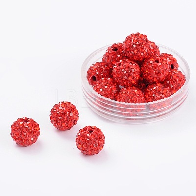 Pave Disco Ball Beads RB-H258-10MM-227-1