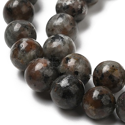 Natural Fluorescent Syenite Rock(Glow under UV Light) Beads Strands G-K340-A05-05-1