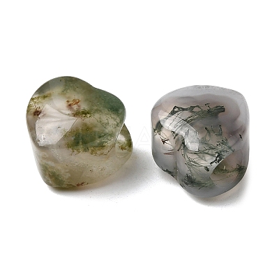 Natural Tree Agate European Beads G-C269-01B-1