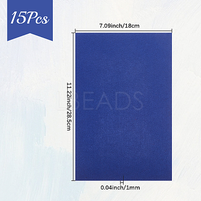 15Pcs Felt Non Woven Fabric DIY-SP0003-93D-1