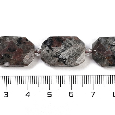 Natural Fluorescent Syenite Rock(Glow under UV Light) Beads Strands G-B125-P20-01-1
