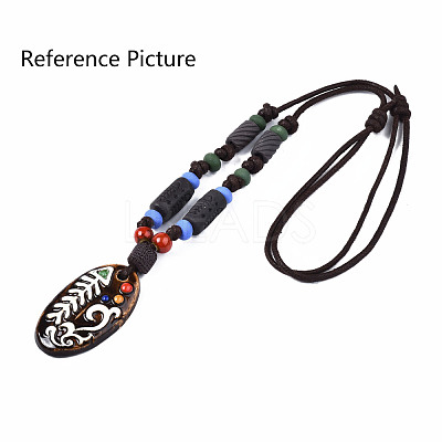 Handmade Porcelain Pendants PORC-T006-23-1
