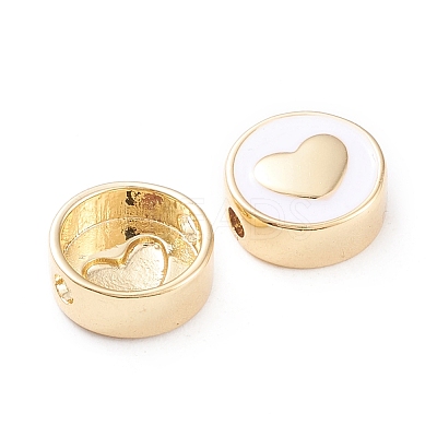 Brass Enamel Beads LS-KK-F814-06G-1