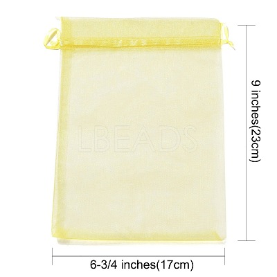 Rectangle Jewelry Packing Drawable Pouches OP-S004-17x23cm-M-1